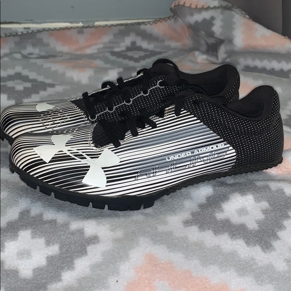 Under armor track spikes